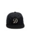 THE H.W.DOG & Co.  ֥塼 ɥåɥSTRIPE BB CAP ȥ饤ץ١ܡ륭åסBLACK/BLACK