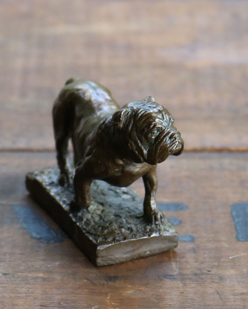 c.1970s Bulldog Figurine｜1970年代頃 ブルドッグ フィギュア