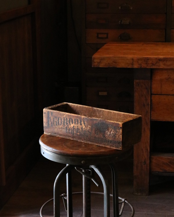 "Economy Cobbler" Shoe Repair Wood Box��"Economy Cobbler" ���塼��ڥ����åɥܥå���