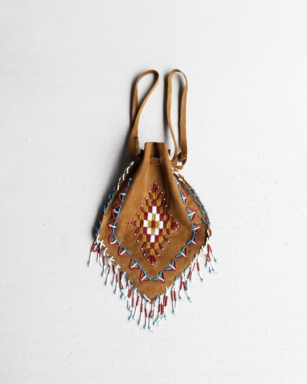 Native American Inspired Beaded Medicine Bag｜ネイティブアメリカン