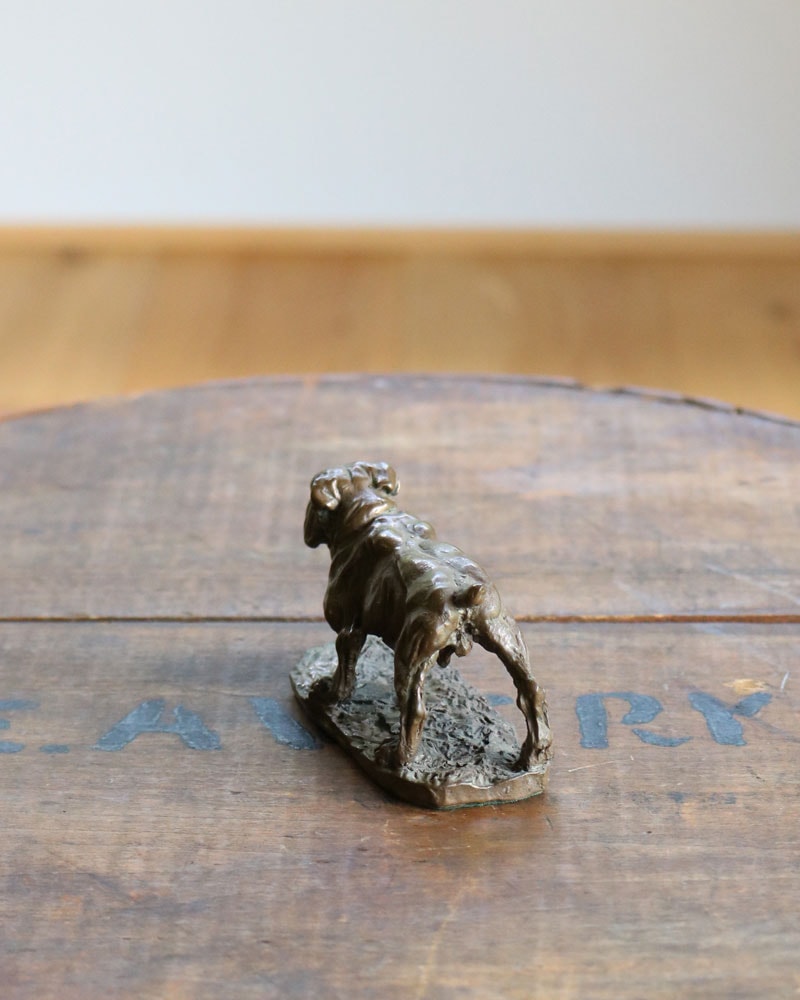 c.1970s Bulldog Figurine｜1970年代頃 ブルドッグ フィギュア