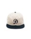 THE H.W.DOG & Co. �� ���������֥�塼 �ɥå�����ɥ�����STRIPE BB CAP ���ȥ饤�ץ١����ܡ��륭��åס�IVORY/NAVY��