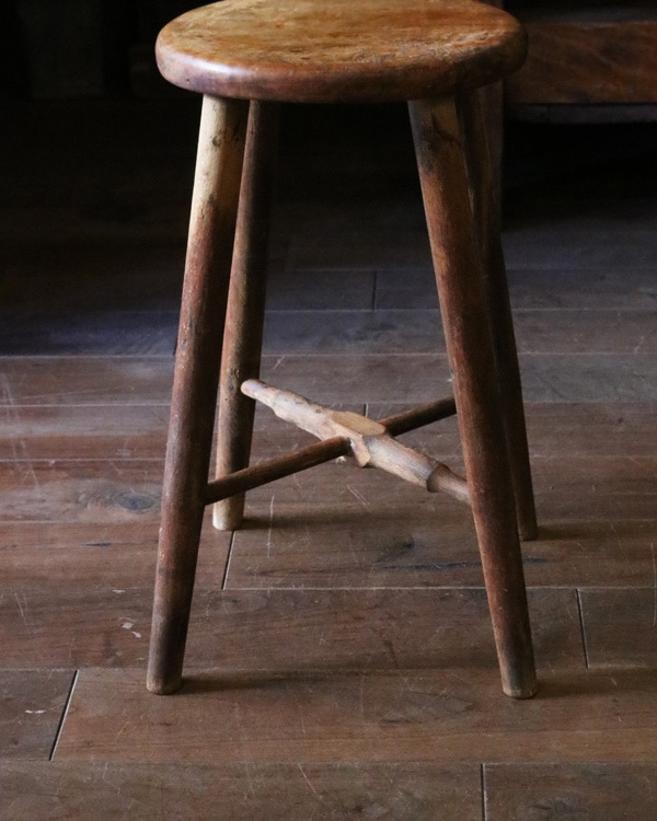 Wooden Round Stool RS-42｜木製ラウンドスツール RS-42