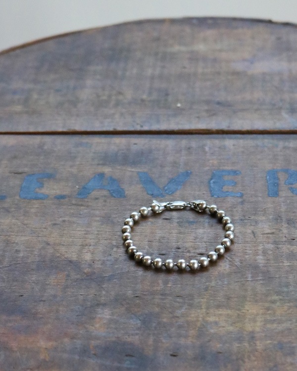 Navajo Silver Beads Bracelet ｜ナバホ シルバービーズブレスレット