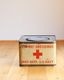 WWII U.S.NAVY Medical Storage Tin�������U.S. NAVY �����ѥ��ȥ졼����
