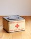 WWII U.S.NAVY Medical Storage Tin�������U.S. NAVY �����ѥ��ȥ졼����