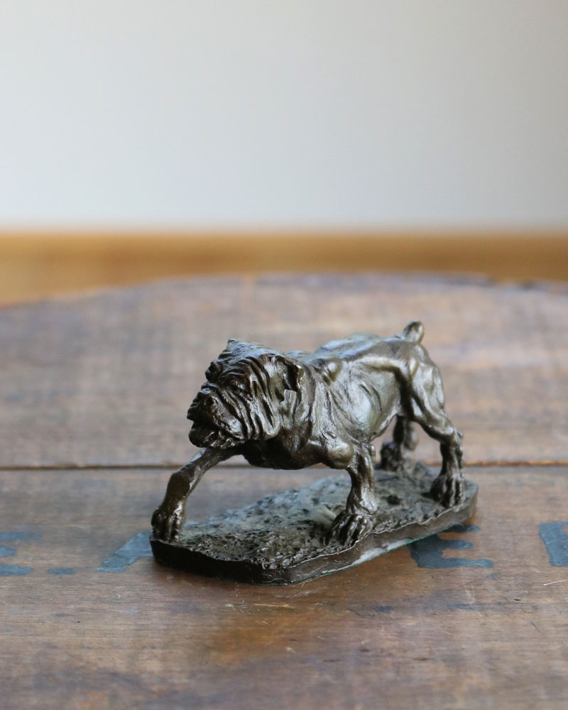 c.1970s Bulldog Figurine｜1970年代頃 ブルドッグ フィギュア