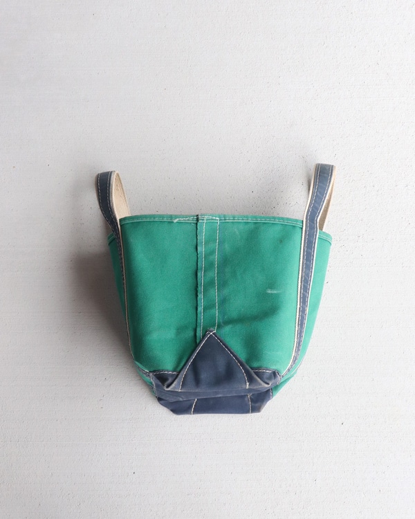 Vintage 80s Green L.L.BEAN Deluxe Tote (S)