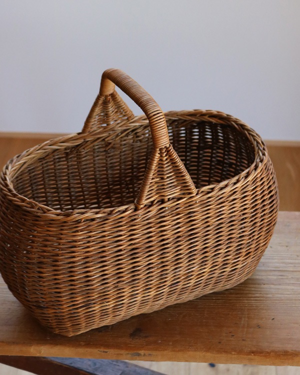 Rattan One handle Basket JPB-013 | �饿����ϥ�ɥ�Х����å� JPB-013