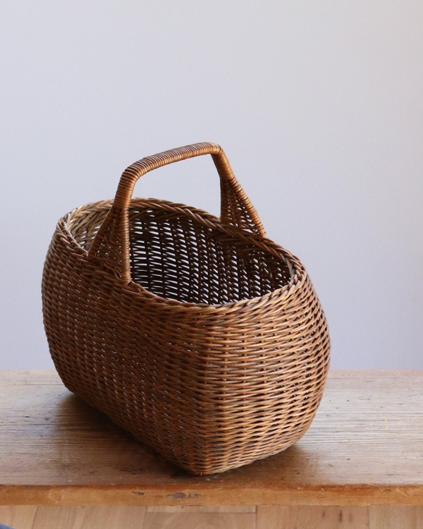 Rattan One handle Basket JPB-013 | �饿����ϥ�ɥ�Х����å� JPB-013