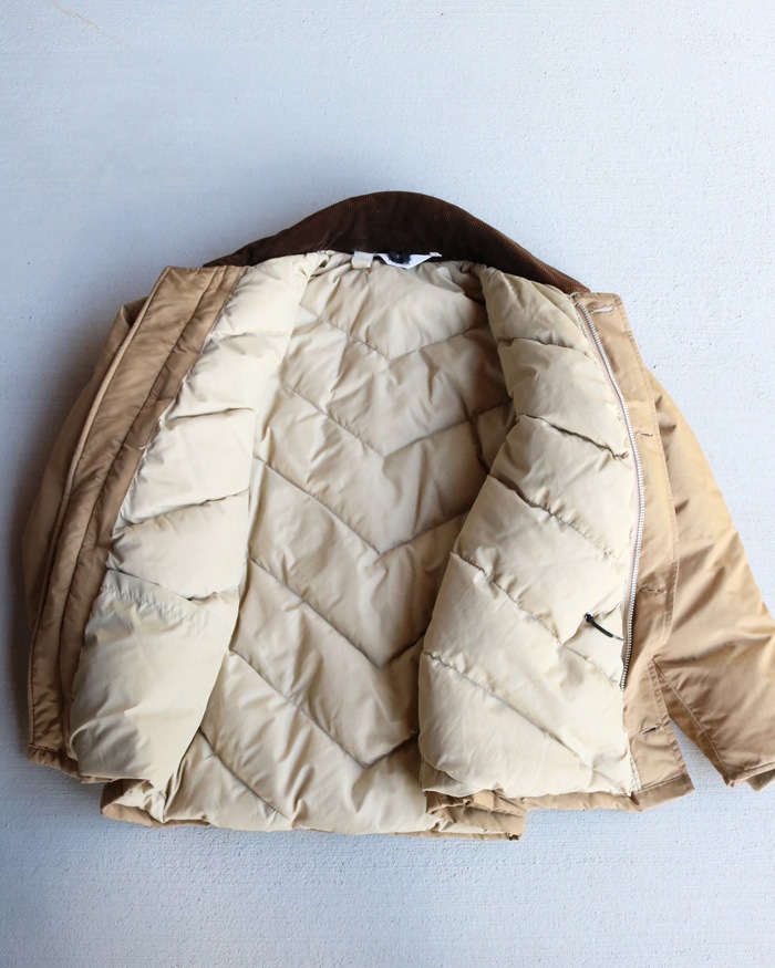 Vintage 80s Tan WOOLRICH Down Jacket (L)