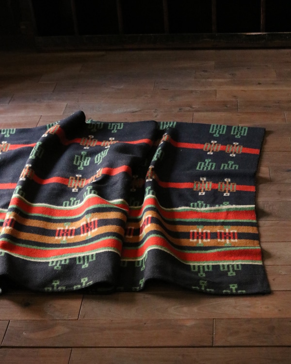 Vintage 1980年代購入 メキシカンブランケット ホースブランケット Horse Blanket｜ホースブランケット