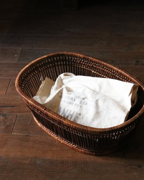 Rattan Clothes Basket JPB-089｜ラタン 脱衣かご JPB-089