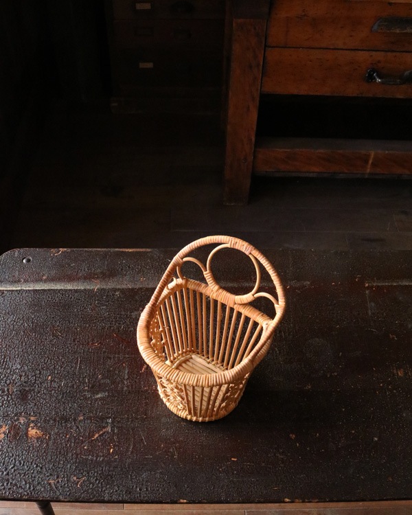 Rattan Flower Basket JPB-004�å饿��ե��Х����å�JPB-004