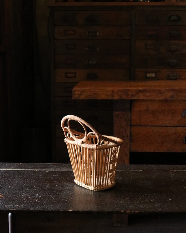 Rattan Flower Basket JPB-004�å饿��ե��Х����å�JPB-004