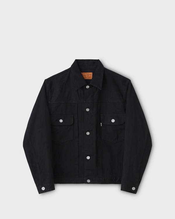 PHIGVEL �ե����٥��CLASSIC JEAN JACKET ���饷�å������󥸥㥱�åȡ�BLACK��