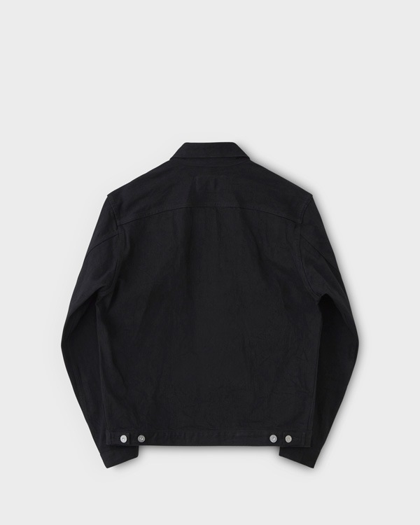 PHIGVEL �ե����٥��CLASSIC JEAN JACKET ���饷�å������󥸥㥱�åȡ�BLACK��