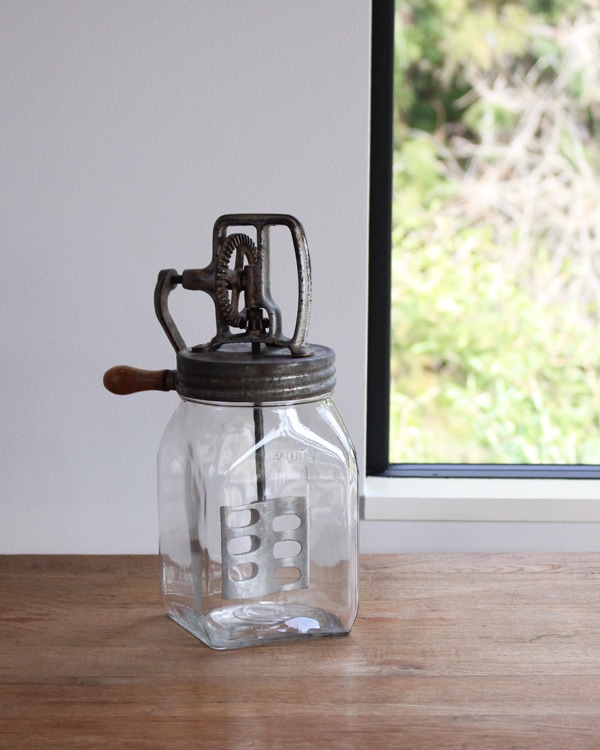 Hand-Crank Butter Churn 2QT.｜2クォートサイズのバターチャーン