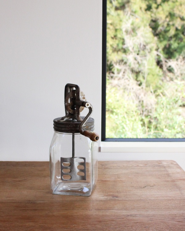 Hand-Crank Butter Churn 2QT.｜2クォートサイズのバターチャーン