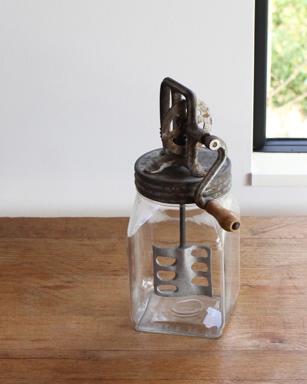 Hand-Crank Butter Churn 2QT.｜2クォートサイズのバターチャーン