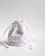 Small Drawstring Bag / White�å���ɥ��åȥ�Υߥ˶��� �ۥ磻��