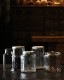 "COFFEE" Glass Jar Rib Glass B"COFFEE" 饹㡼 ֥饹 B