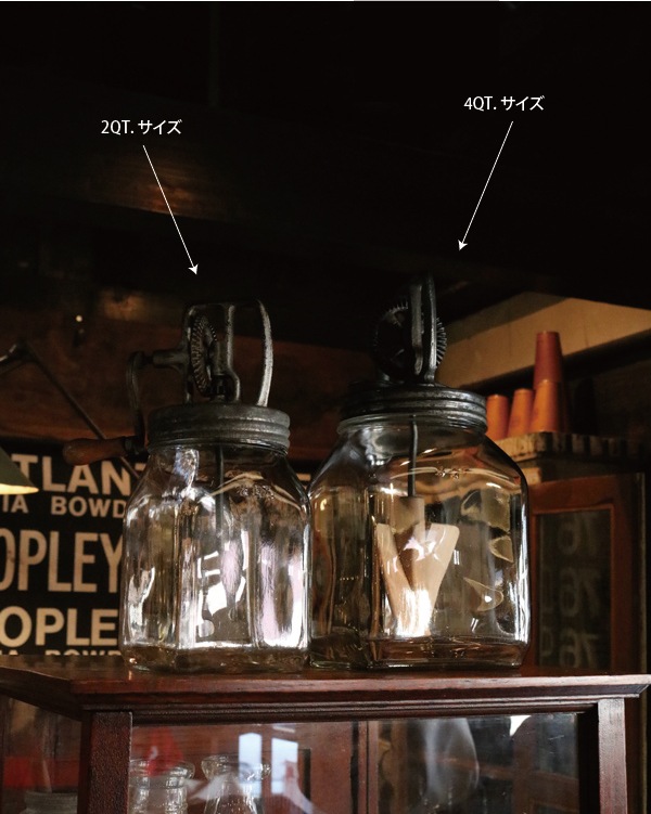 Hand-Crank Butter Churn 4QT.｜4クォートサイズのバターチャーン