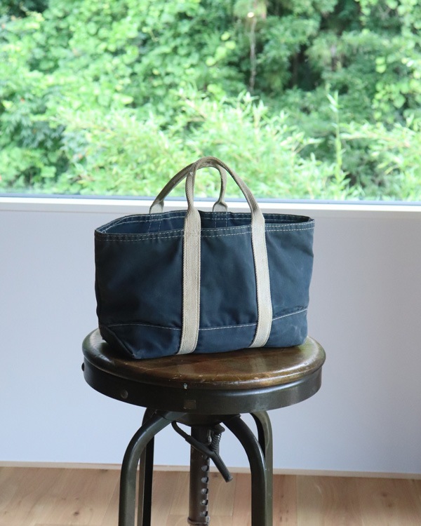 Vintage 80s Navy PORT CANVAS COMPANY Tote (Mini)