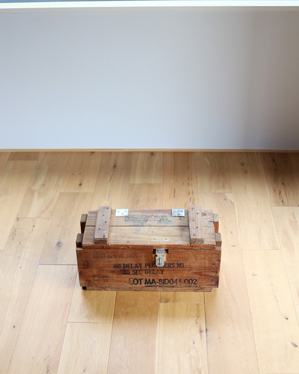 U.S. Military Wooden Ammunition Box��U.S.�ߥ꥿�꡼������ܥå���