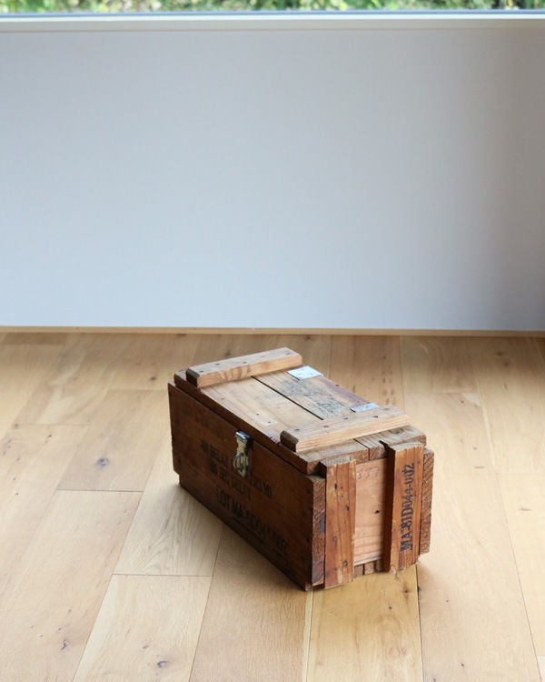 U.S. Military Wooden Ammunition Box��U.S.�ߥ꥿�꡼������ܥå���