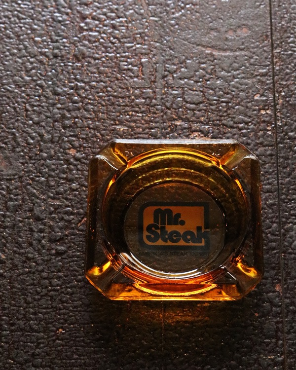 Amber Glass Ashtray A�å���С����饹�γ��� A