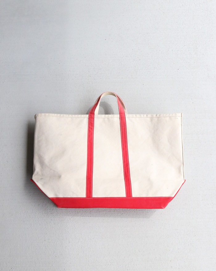 Vintage 80s Red BROOKSTONE Tote Bag (L)