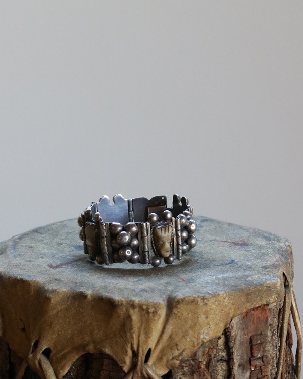 Native American Indian Silver Bracelet ｜ネイティブアメリカン