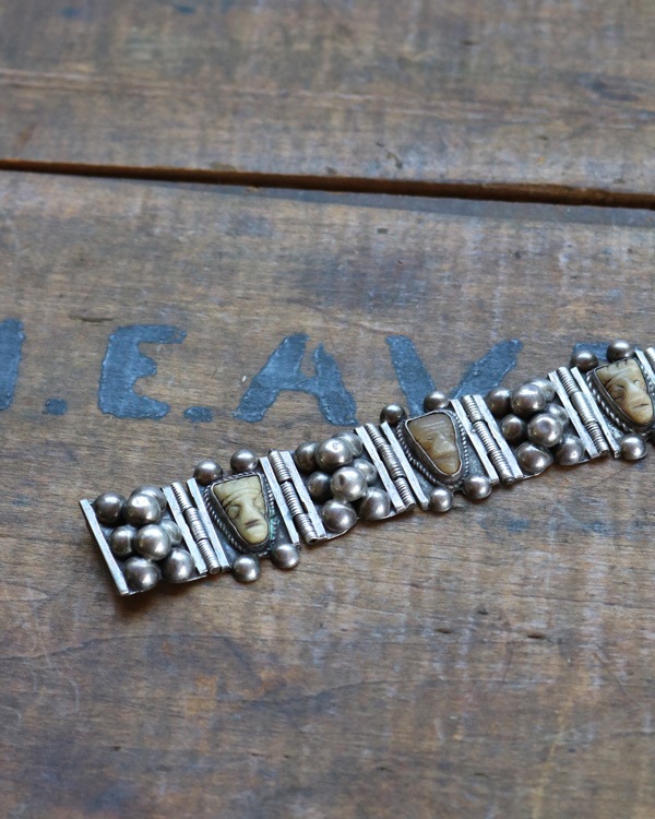 Native American Indian Silver Bracelet ｜ネイティブアメリカン