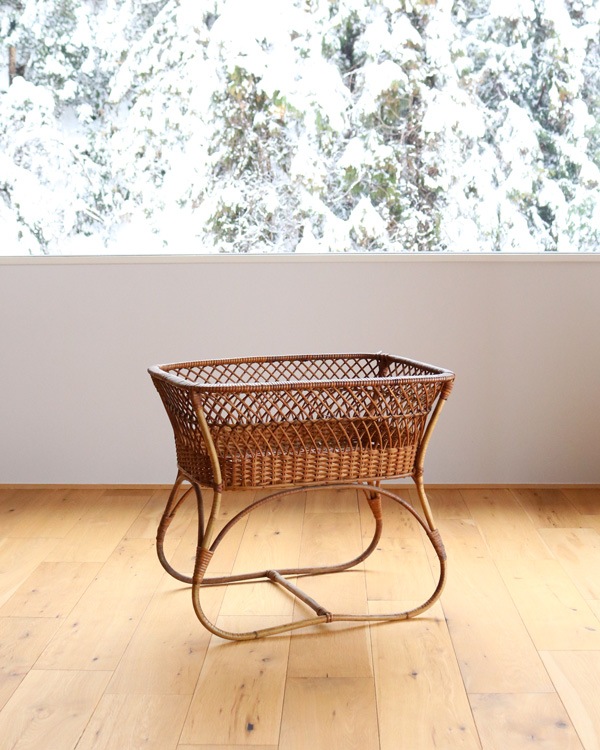 Rattan Stand Basket�å饿�� æ�ᤫ��������ɥ����� STB-004