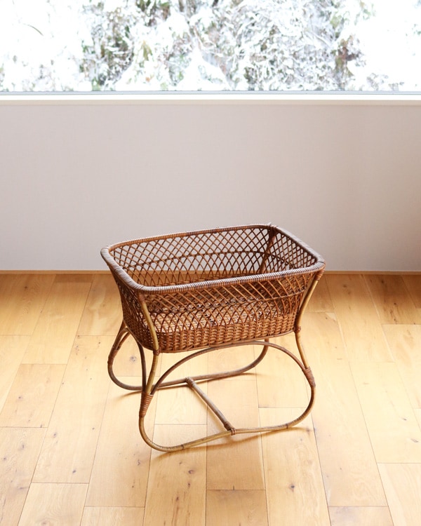 Rattan Stand Basket�å饿�� æ�ᤫ��������ɥ����� STB-004
