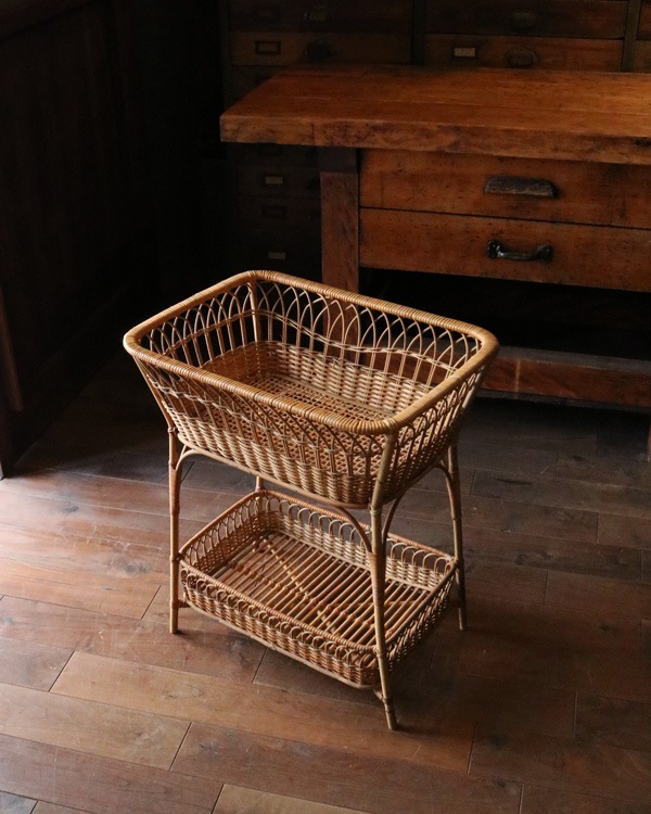 Rattan Stand Basket�å饿�� æ�ᤫ��������ɥ����� STB-31