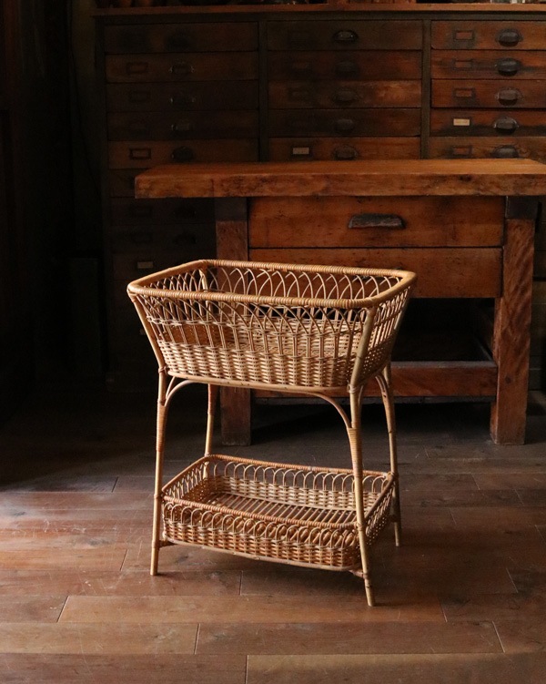 Rattan Stand Basket�å饿�� æ�ᤫ��������ɥ����� STB-31