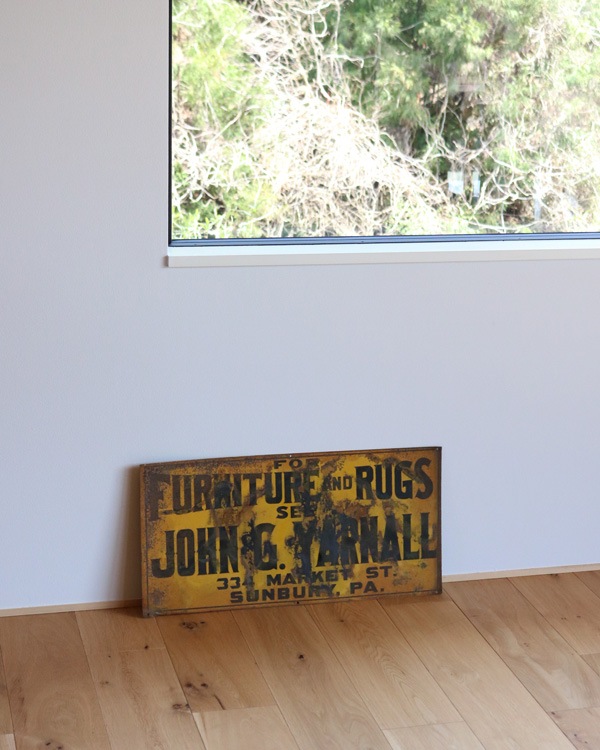 1930s Tin Metal Sign��1930ǯ�� �᥿�륵����