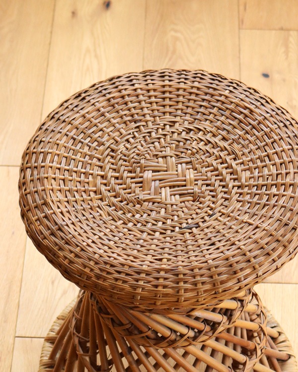Rattan Round Stool�å饿�� �饦��ɥ��ġ���