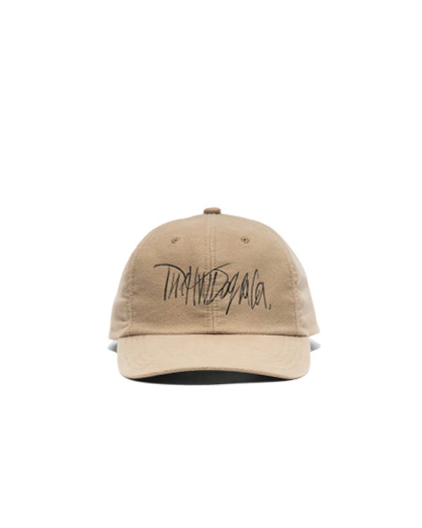 THE H.W.DOG & Co. �� ���������֥�塼 �ɥå�����ɥ�����SIGN LOGO LOW CAP  �����������������åס�BEIGE��