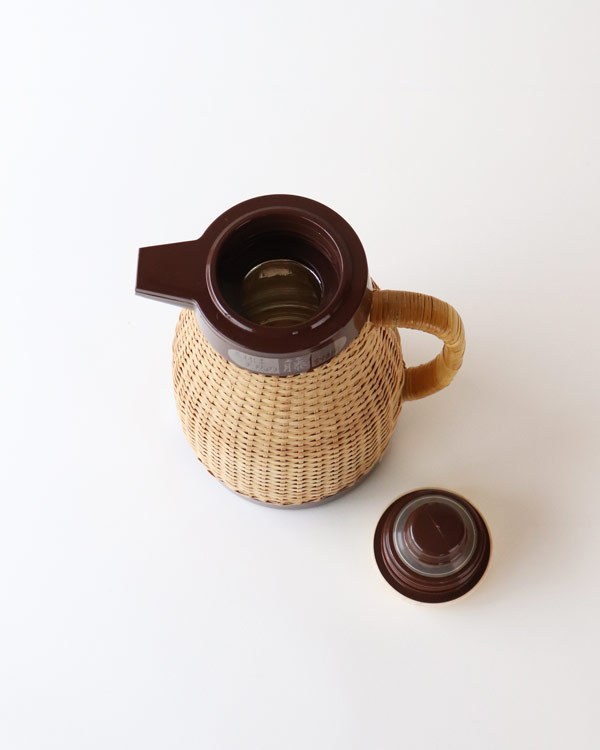 Rattan Thermos Pot T-013｜籐製 卓上ポット T-013