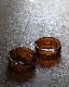Amber Glass Ashtray CåС饹γ C