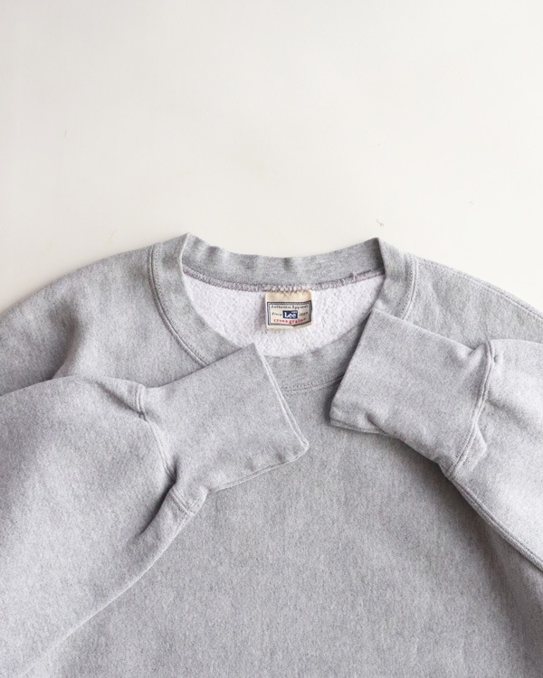 Vintage 90s Gray LEE Reverse Weave Blank Crewneck (XL)