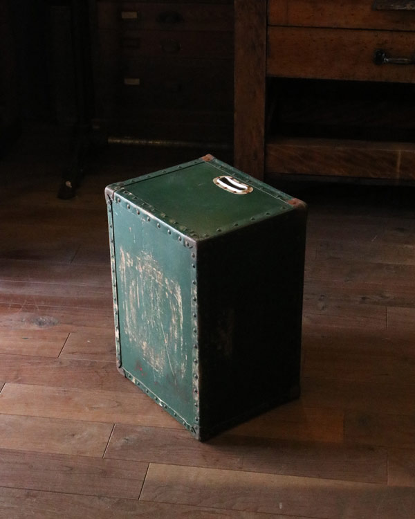 アンティークファイバー製コンテナボックスビンテージtruck furniture d8e47884e1a8ca1251c63c70683219