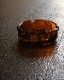 Amber Glass Ashtray D�å���С����饹�γ��� D