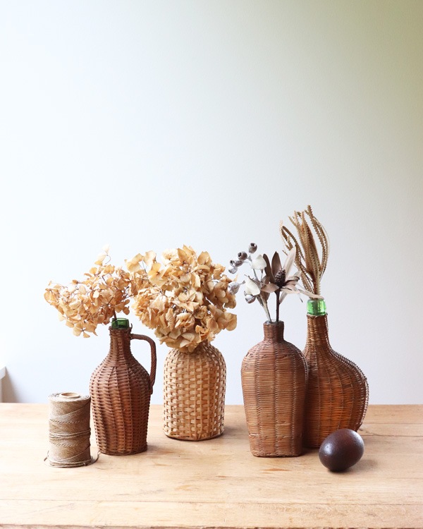 Wicker Bottle Oval�å����å����ܥȥ� �����Х�