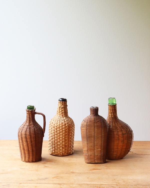 Wicker Bottle Oval�å����å����ܥȥ� �����Х�