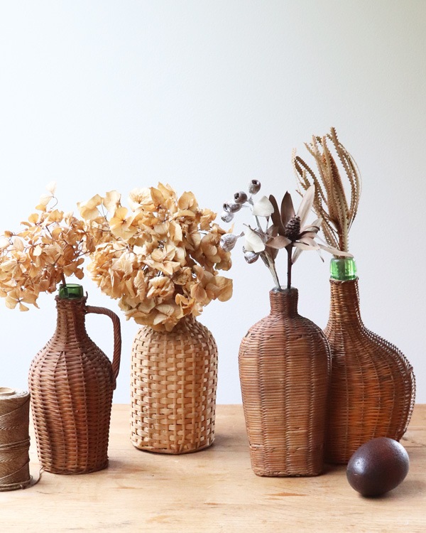 Wicker Bottle Oval�å����å����ܥȥ� �����Х�