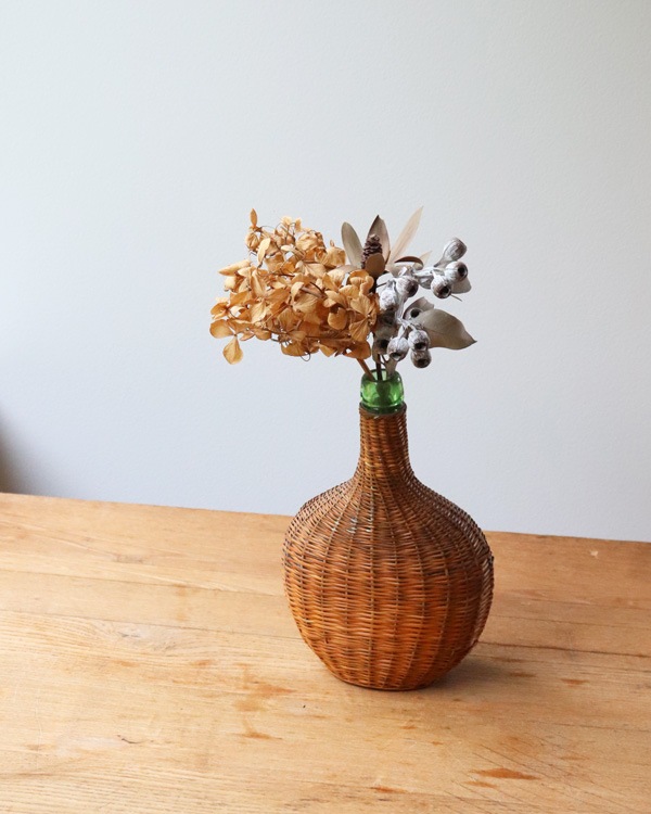 Wicker Bottle Oval�å����å����ܥȥ� �����Х�